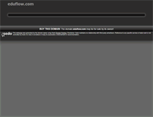 Tablet Screenshot of eduflow.com